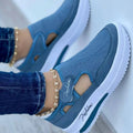 Zapatillas Plataforma Malla Mujer - Deportivas Casuales Caladas Transpirables