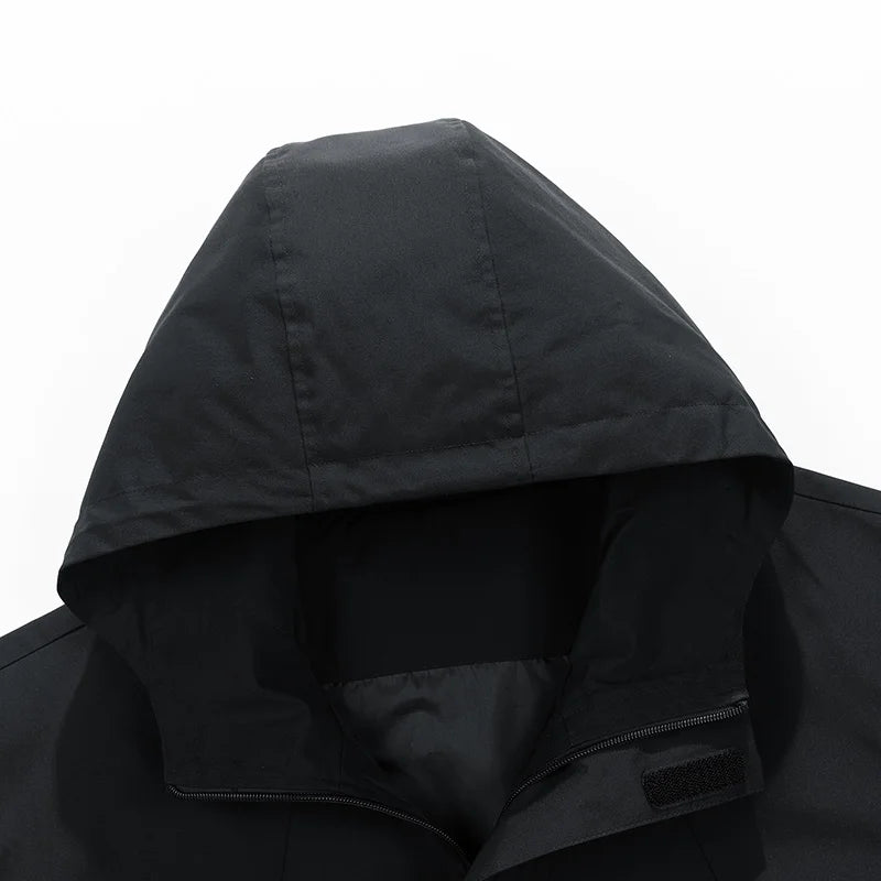 Chaqueta Cortavientos Impermeable - Tallas Grandes hasta 8XL Hombre